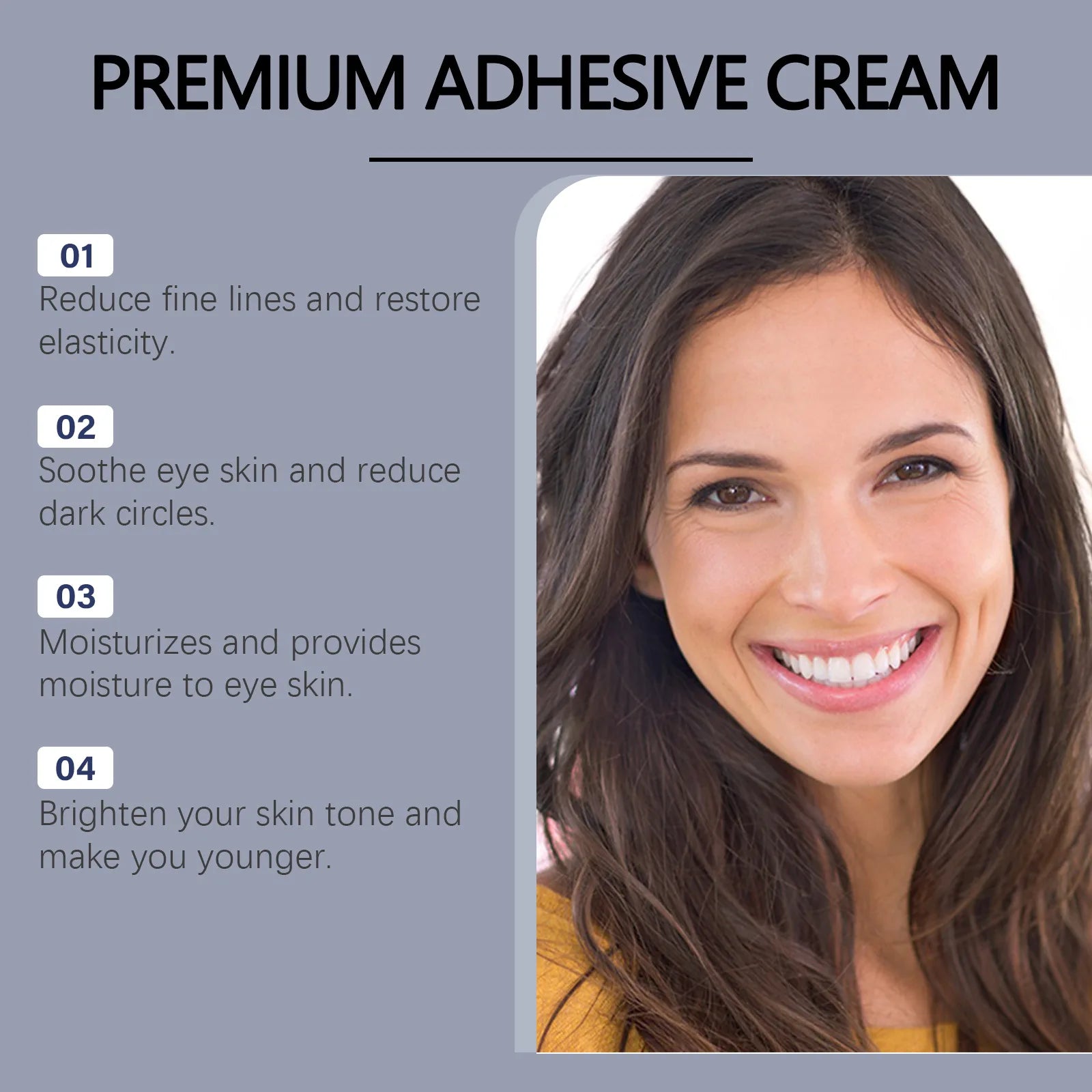 Oralhoe Denture Adhesive Cream – Long-Lasting Secure Hold Denture Adhesive Cream Oasis Select