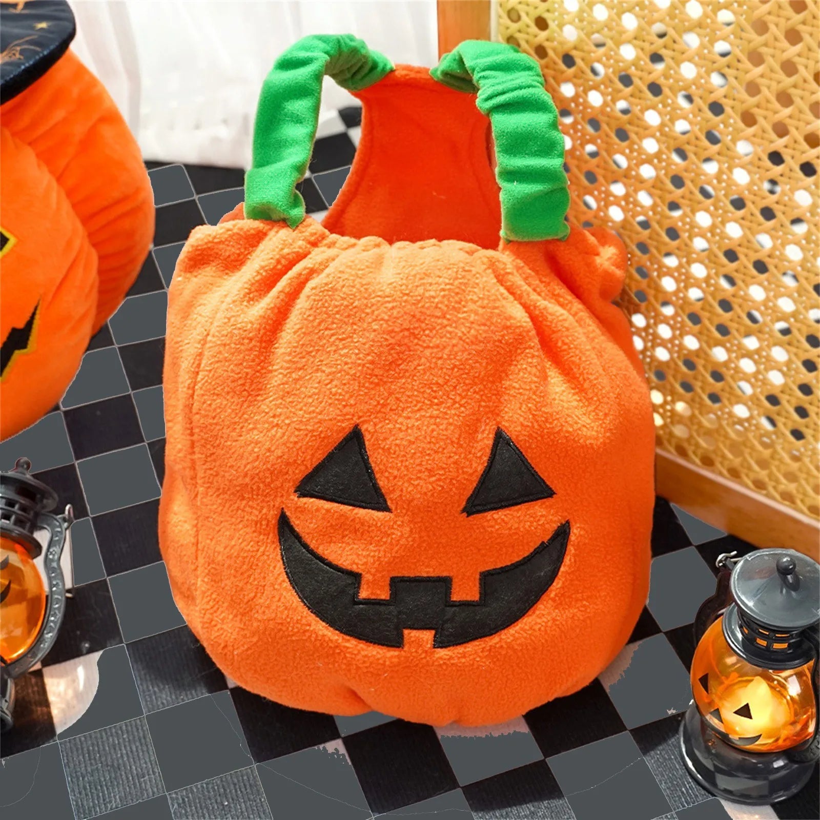 Halloween Pumpkin Costume for Cats & Small Dogs – Funny Pet Outfit Pet Halloween Costume Oasis Select
