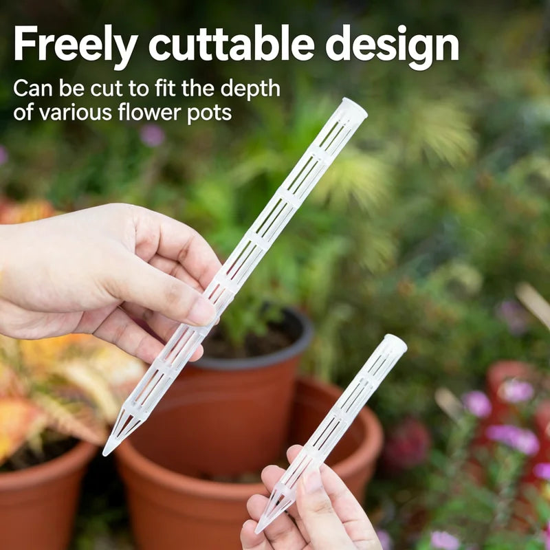 10/20Pcs Plant Aeration Tubes for Pots -Root Rot Prevention,Prevent Overwatering for Healthy Roots,Wet-dry Cycle.gardening Tools Oasis Select