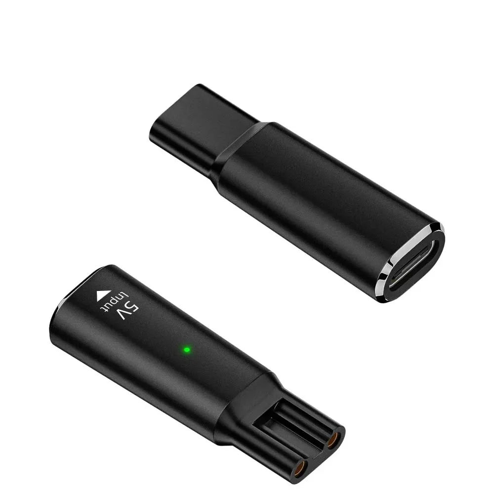 USB-C Shaver Adapter for Philips OneBlade QP6510 QP6520 QP6530 Shaver Charging Adapter Oasis Select