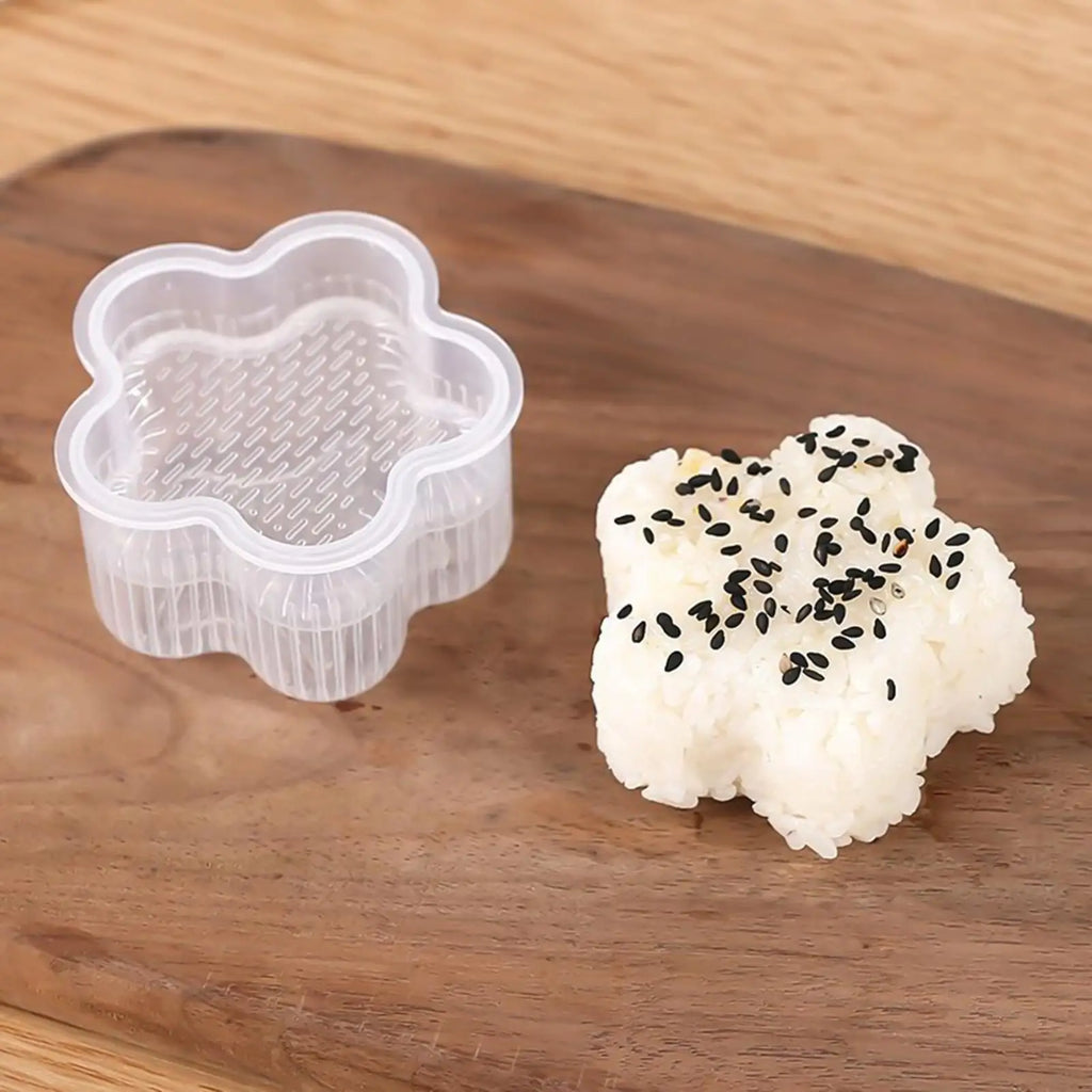 8Pcs Sushi Mold Rice Ball Molds Press Sushi Maker Triangle Mould Japanese Onigiri Rice Ball Bento Gadget Kitchen Accessories Oasis Select