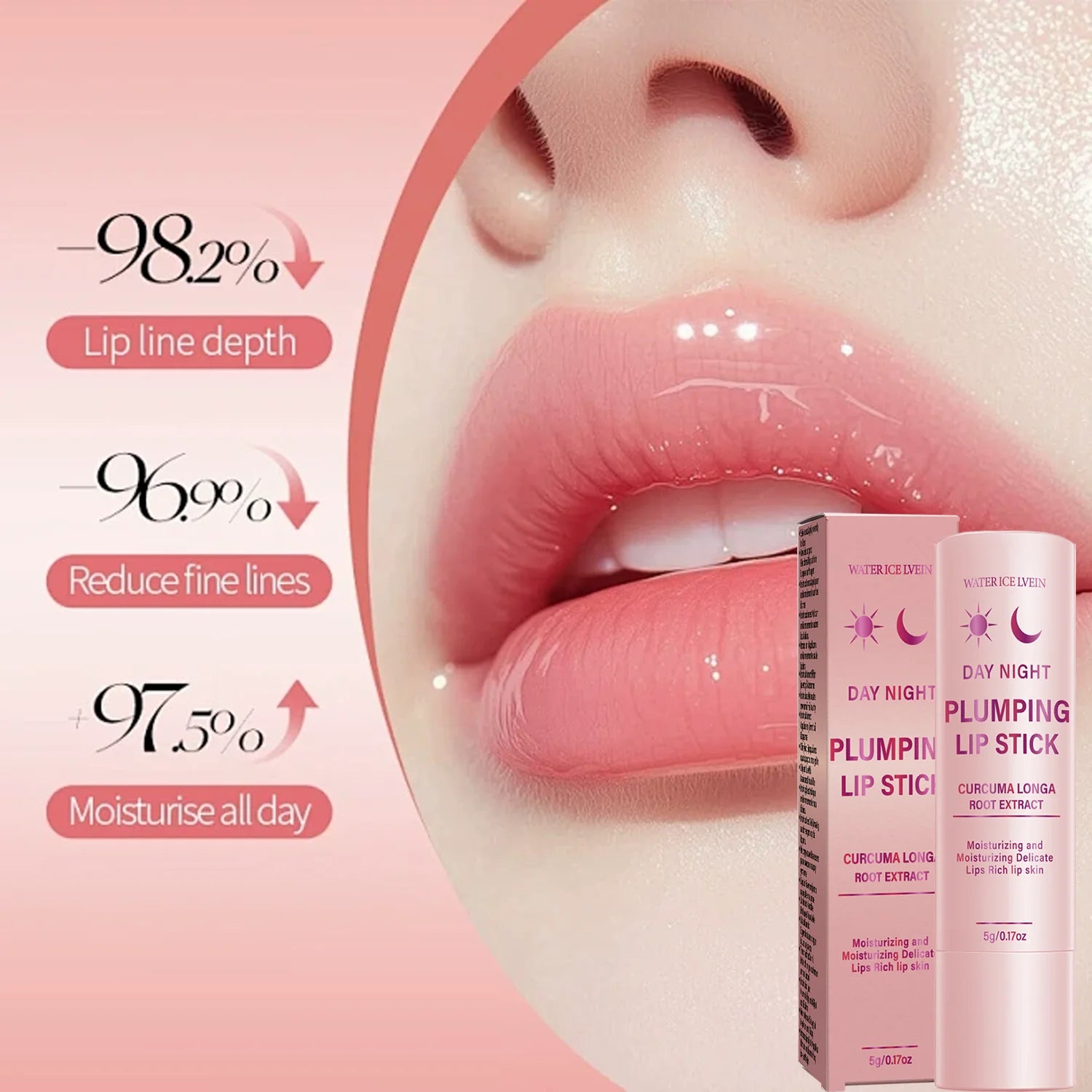 Day & Night Lip Cream – Curcuma & Aloe Vera Moisturizing Balm Lip Balm Cream Oasis Select