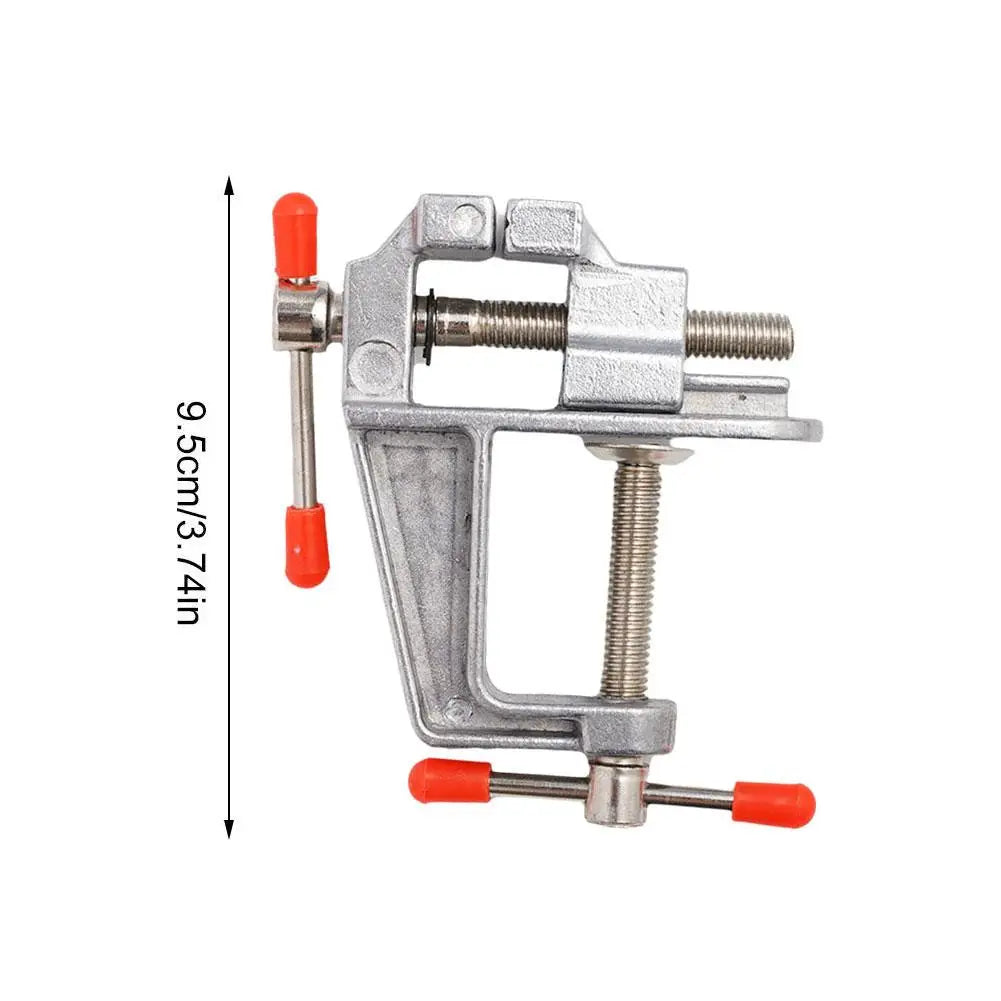Mini Bench Vise Muliti-Funcational 3.55mm Aluminum Pliers Clamp Hobby Flat Small On Miniature Tool Vice Table Jewelers F8E8 Oasis Select