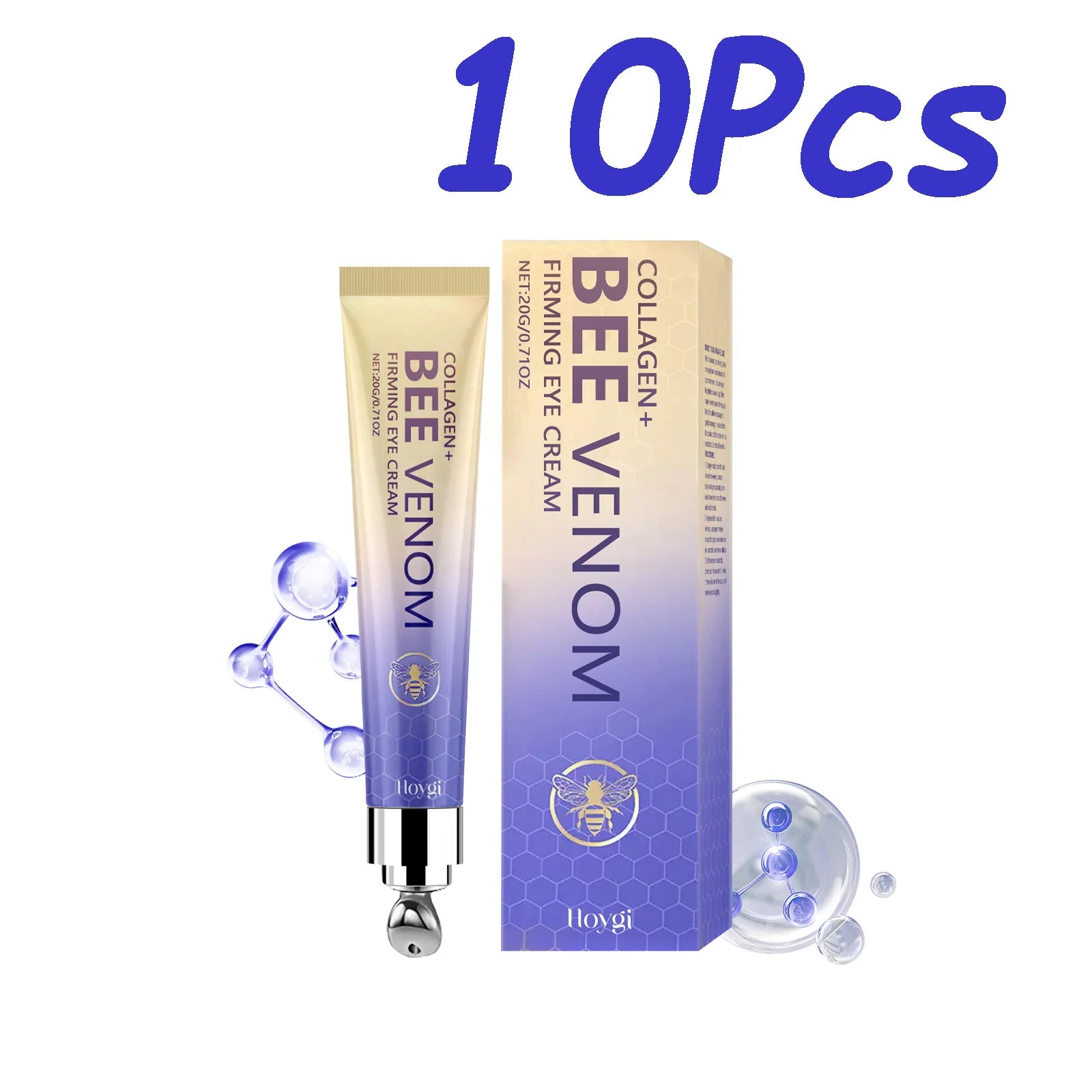 Hoygi Bee Venom Eye Cream – Firming, Anti-Aging & Dark Circles Anti-Aging Eye Cream Oasis Select 10 x 20g Boxed