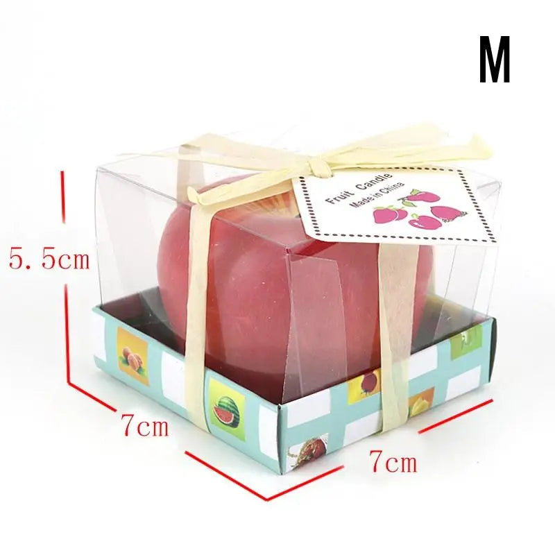 3D Realistic Apple Scented Candle | Aromatherapy Gift Décor