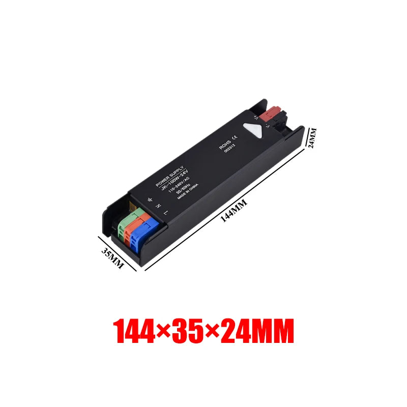12V 24V Power Supply AC 220V TO DC 12V 24V Power Supply 60W 100W 200W 300W 400W Transformer 220V TO 12V 24V For LED Strip Lights Oasis Select 100W 12V