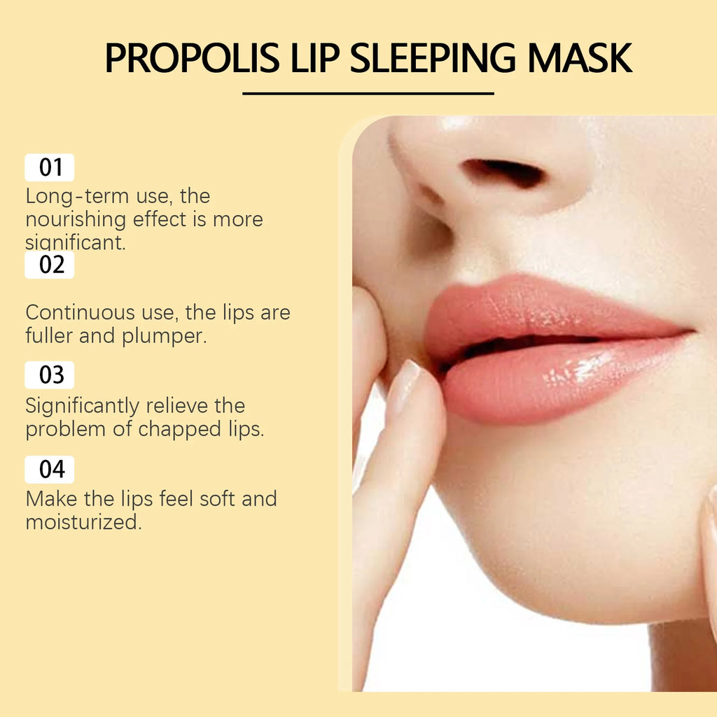 Hoygi Propolis Lip Sleeping Mask – Overnight Lip Repair 30g Lip Sleeping Mask Oasis Select