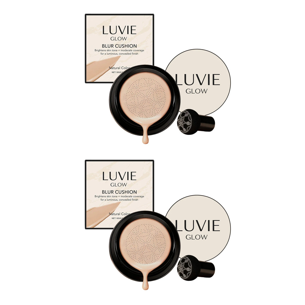 Mushroom Head Air Cushion Long Lasting Waterproof Oil Control Moisturizing Longwearing Waterproof Makeup Base Concealer CC Cream Oasis Select Buy 1 Get 1 Free