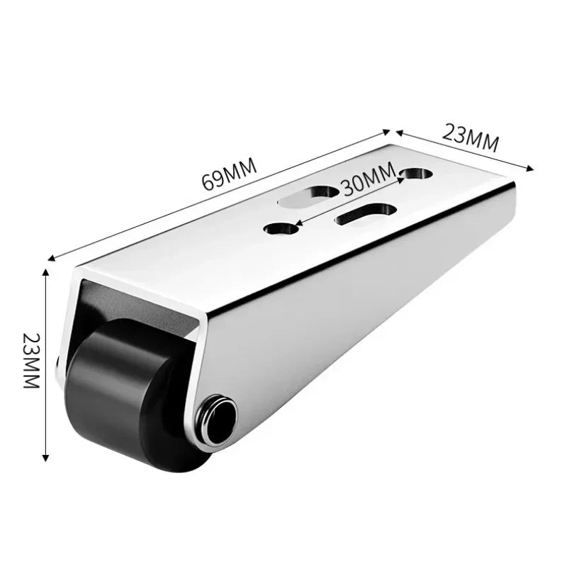 1-30PCS Heavy Duty Directional Pulley for Sliding Door Vertical Side Mount Track Support Anti Sag Wheel for Furniture Home Use Oasis Select