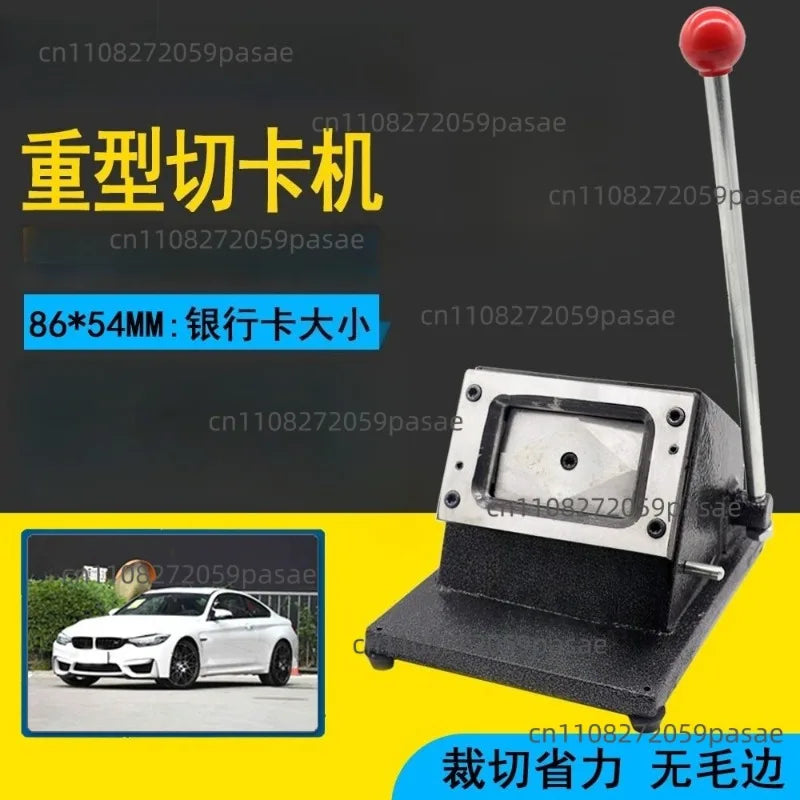 86X54mm ID Business Card Name Cutter Die Cutting Machine PVC Plastic Pvc Card Die Cutter Oasis Select
