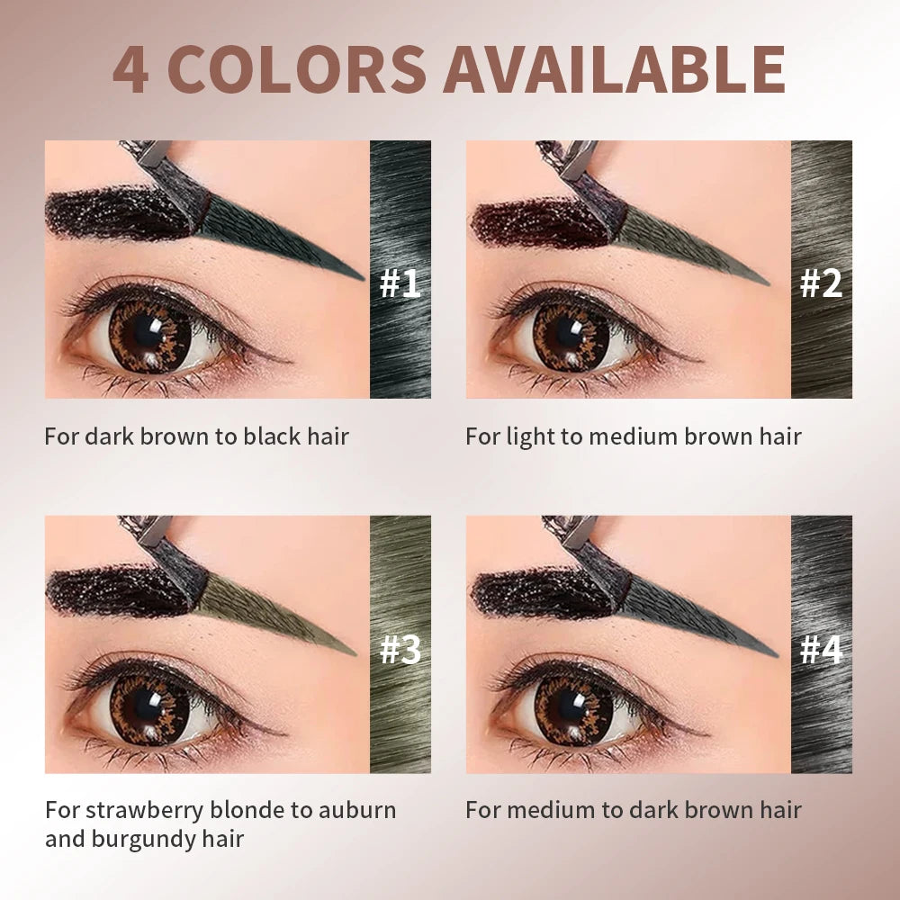 Waterproof Peel Off Eyebrow Gel Tint Semi Permanent Tattoo Brow Tint Transfer-proof, For Fuller & Defined Looking Brows Makeup Oasis Select