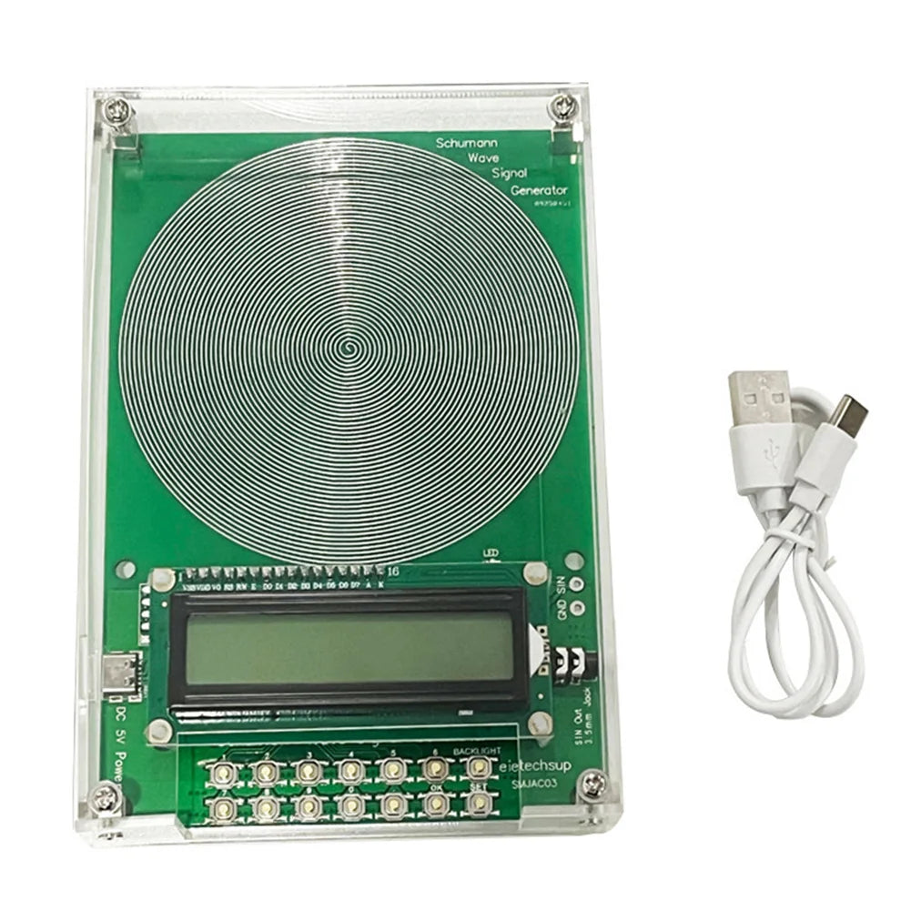 Schumann Wave Generator 0.01Hz–100KHz Pure Sine Signal