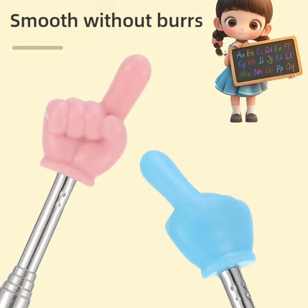 Telescopic Steel Teaching Pointer | Finger Reading Stick