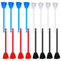 WISH 16Pcs Resin Mixer Paddles,Reusable Plastic Paint Mixer Drill Attachment,Helix Resin Drill Mixer Paint Stirrer For Drill Oasis Select RedBlueBlackWhite