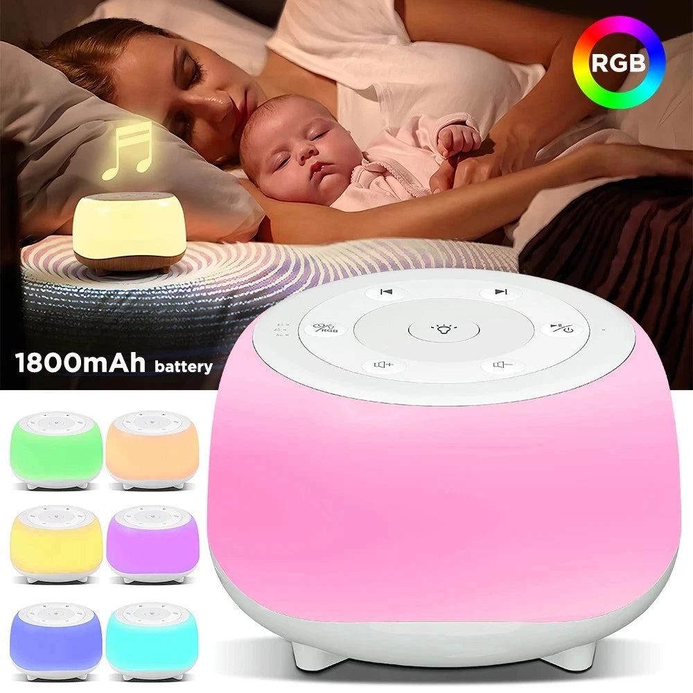 Portable White Noise Sound Machine 34 Soothing Sounds Sleep For Adults Baby Oasis Select