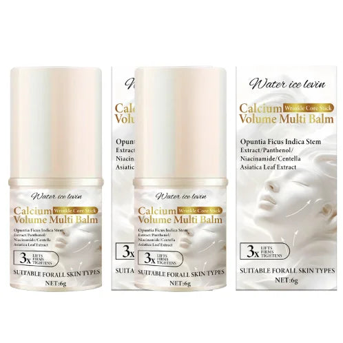 Bee Venom Neck & Facial Care Stick - Calcium Wrinkle Core & Volume Multi Balm with Collagen & Plant Extracts. Oasis Select GOLD 6g