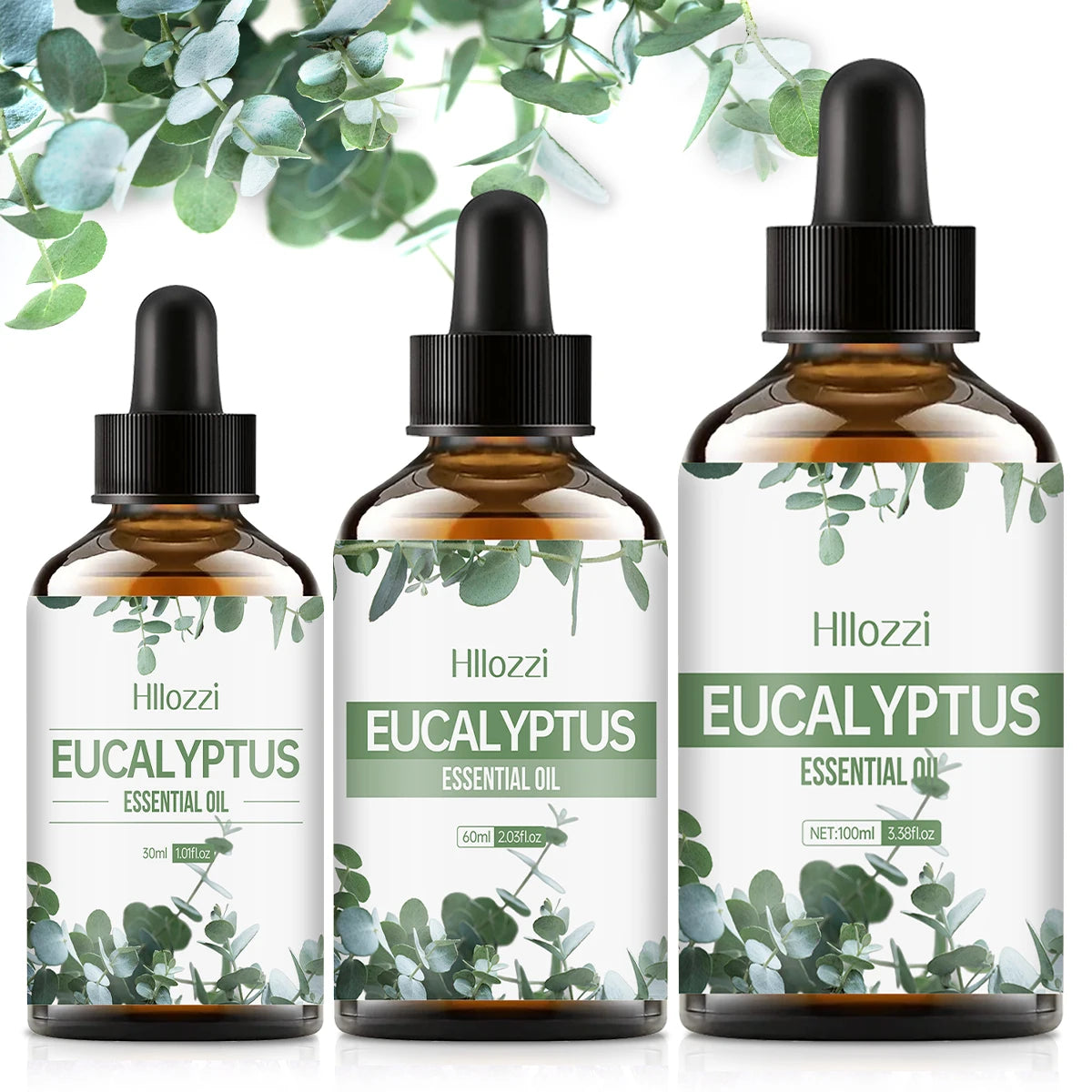 Hllozzi Eucalyptus Essential Oil – Nourishing Massage Oil