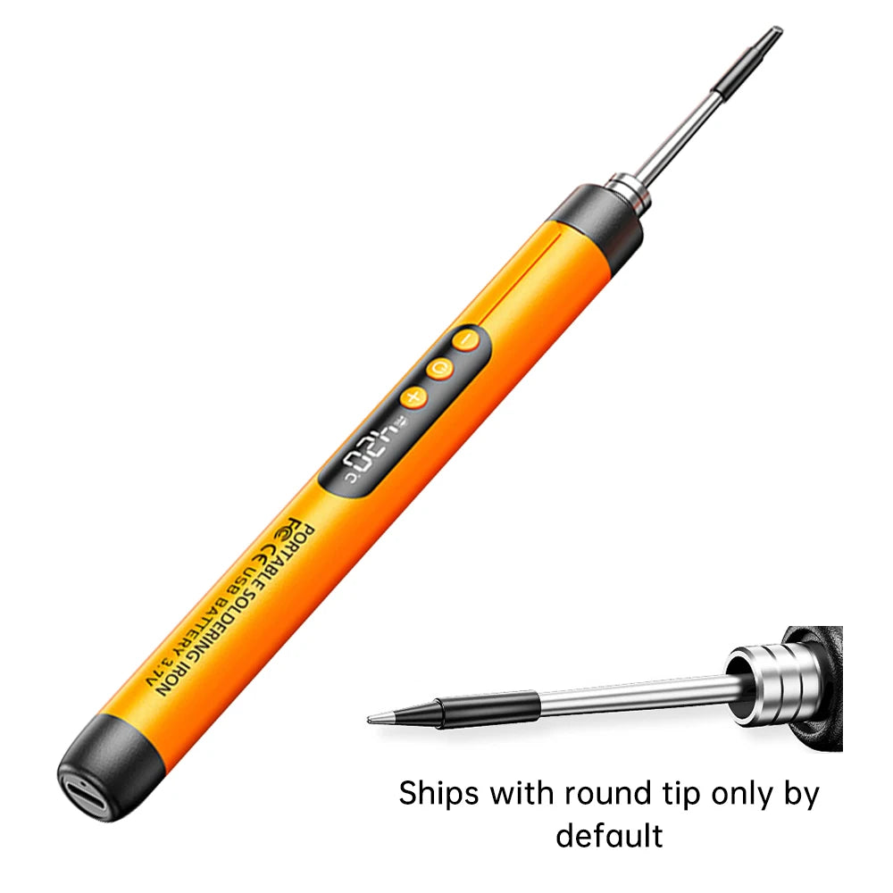 USB Soldering Iron Set Mini Digital Electric Soldering Iron Kit Type-C Interface Adjustable Temperature Solder Welding Iron Tool Oasis Select