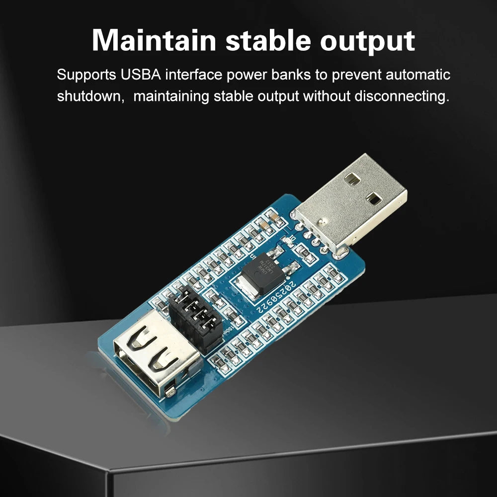 USB Power Bank Virtual Load Anti-Shutdown Module Load Anti-Shutdown Module Mobile Power Module Oasis Select