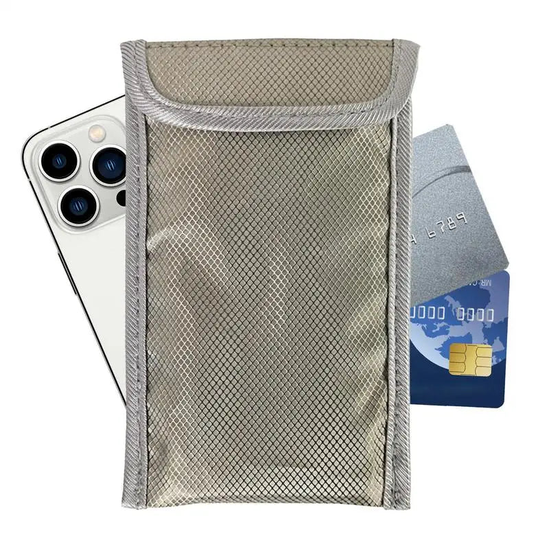 Cell Phone Signal Blocking Bag Signal Blocking Faraday Bag Anti-Radiation Anti-Hacking Tracking for Cell Phones Car Key Storage Oasis Select