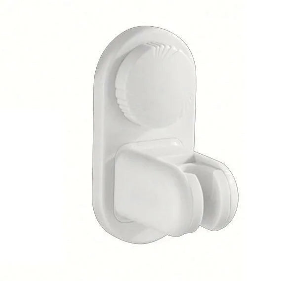 New Suction Cup Shower Holder Adjustable Shower Head Holder Handheld Holder Punch-Free Multi Angle Rotation Shower Bracket Oasis Select White Holder