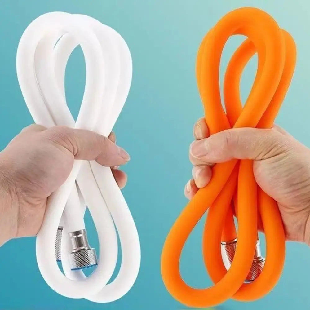 1.5/2M Silicone Flexible Shower Hose Anti-Winding Soft With Skin Touch Extension High Pressure Pipe Explosion Proof Oasis Select