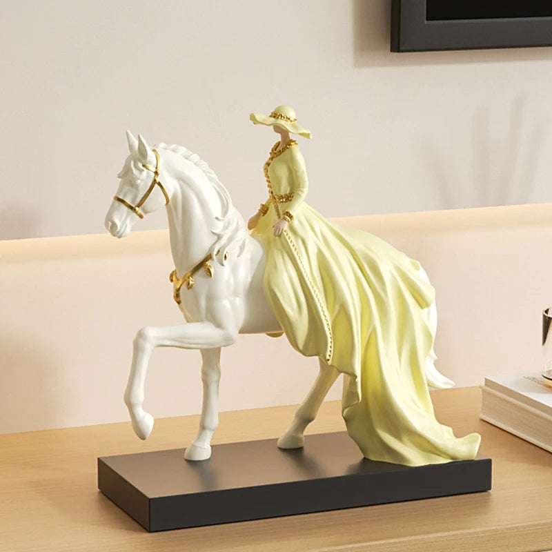 Creative High-end Artistic Ornaments Sculptures Home Soft Furnishings Living Room Entrance Hall Wine Cabinet Decorations Oasis Select
