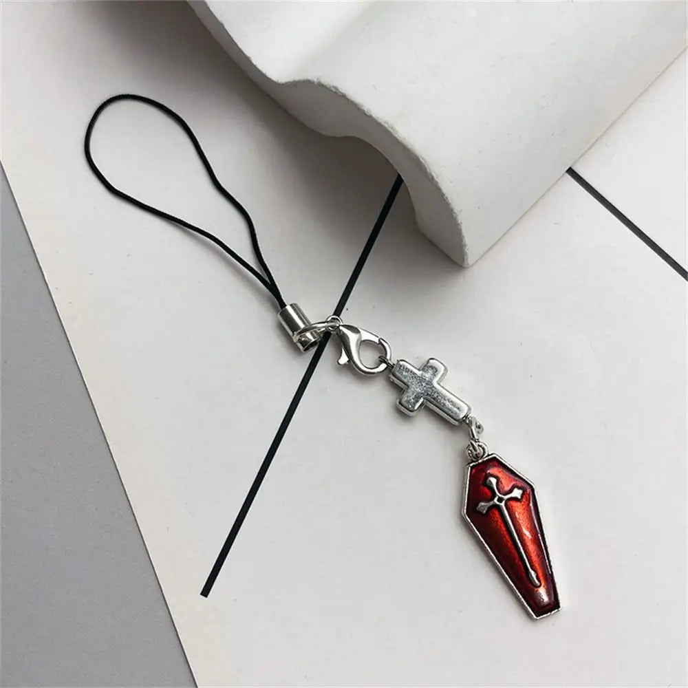Y2k Phone Pendant Sweet Cool Girl Pink Chain Charms Kawaii Women Accessories Handmade DIY Cute Phone Strap Lanyard Oasis Select 12