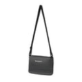 Unisex Waterproof Oxford Cloth Crossbody Bag Minimalist Letter Print Large Capacity Multi-Pocket Casual Sling Shoulder Bag Oasis Select black