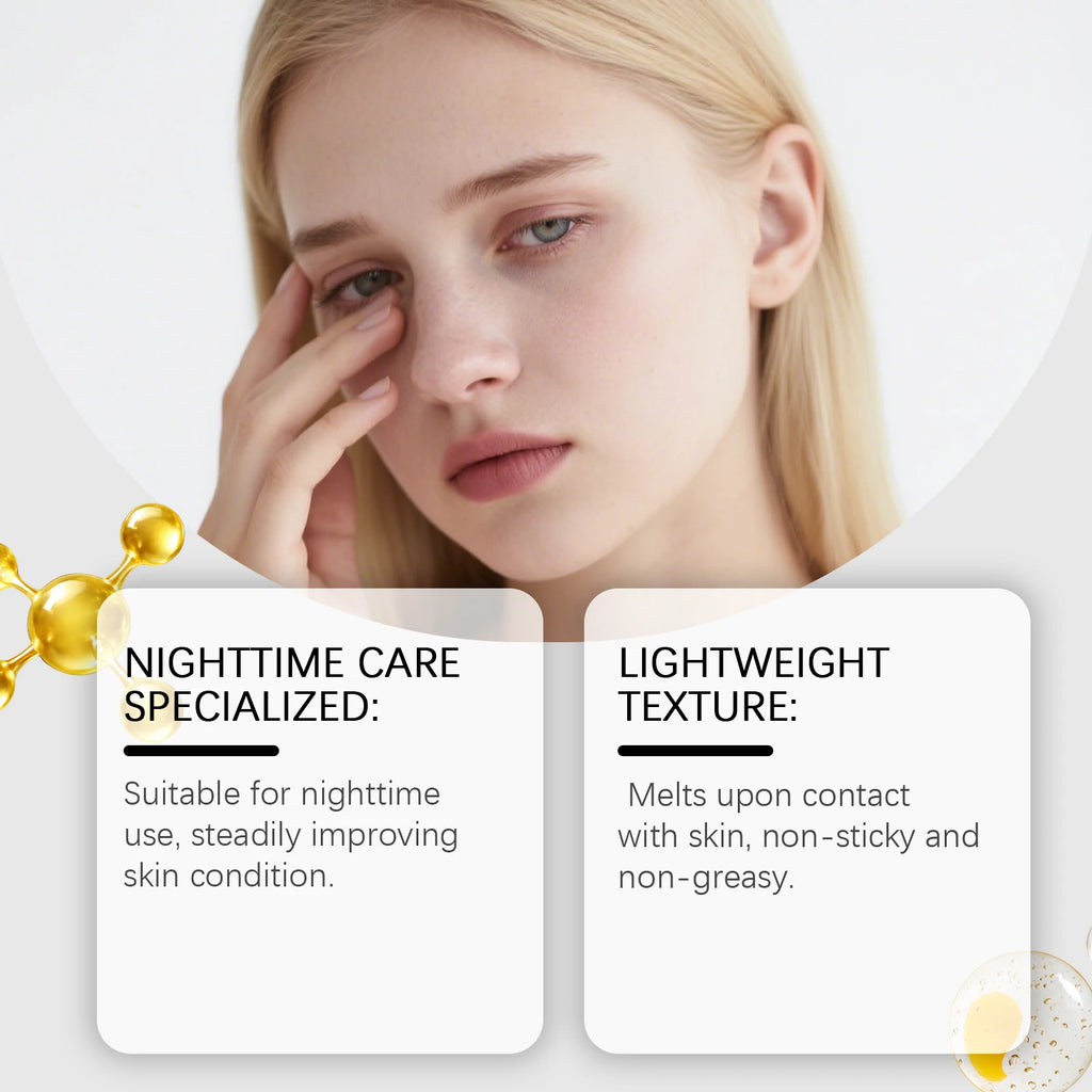 Retinol Eye Serum Tightening Booster Firming Fine Lines Dark Circles Hydrating Night Care 30ml Korean Repair Serum Skin Care Oasis Select