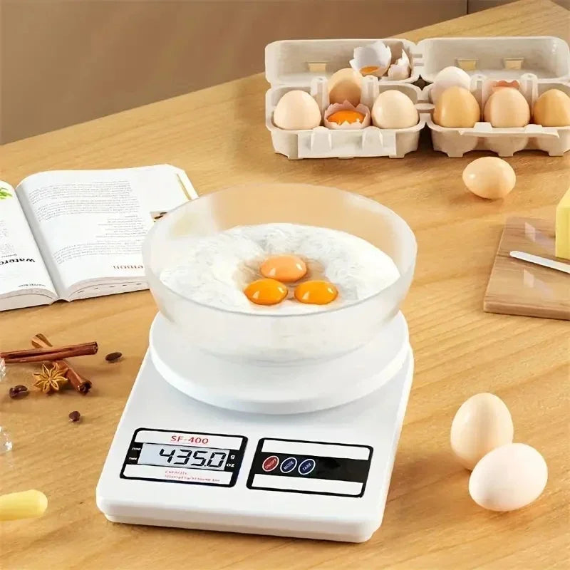 10kg X 0.1g Digital Kitchen Scale, Precision Electronic Food Scale with LCD Display, Baking Cake Kitchen Accessories Food Scale Oasis Select