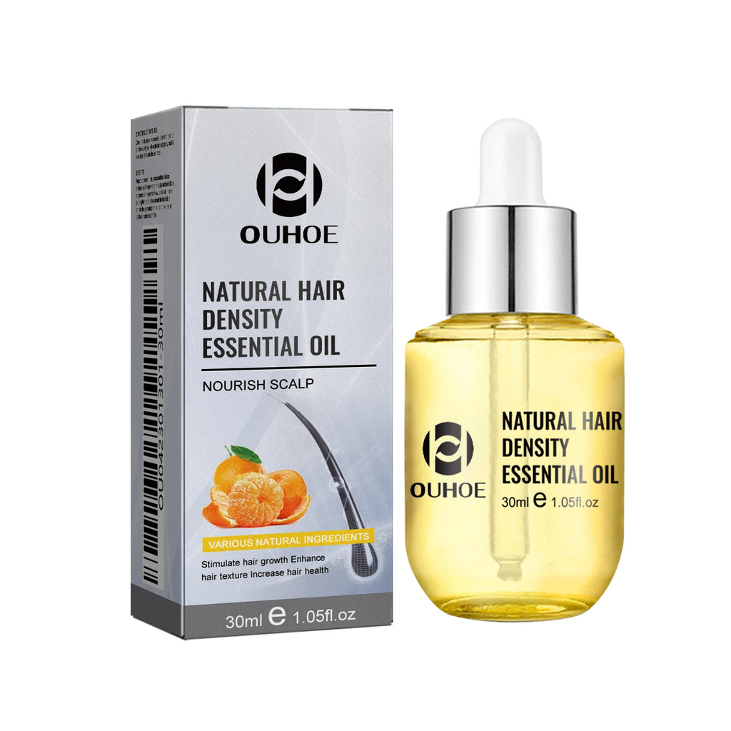 Citrus Hair Essential Oil Anti Hair Loss Reduce Breakage Strengthen Hair Roots Nourishing Scalp Hair Care Oil for Dry Hiar 30ml Oasis Select 30ml boxed