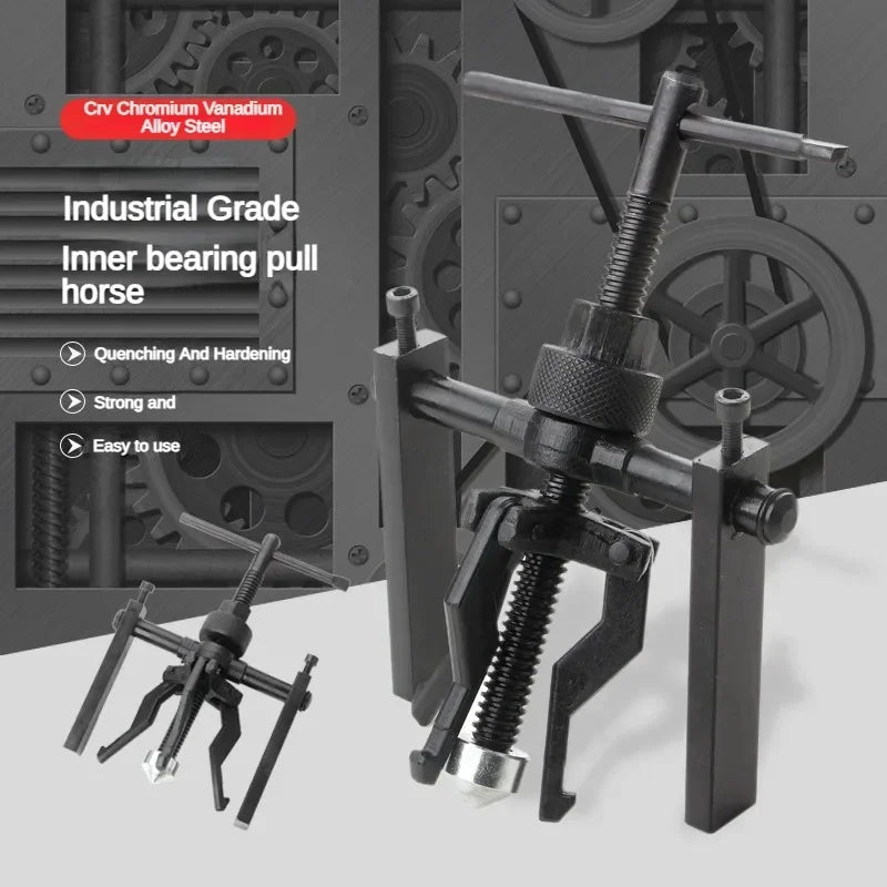 Car Bearing Puller Disassembly Three-claw Puller Car Repair Disassembly Tool Labor-saving Separation Bearing Disassembly Tool Oasis Select