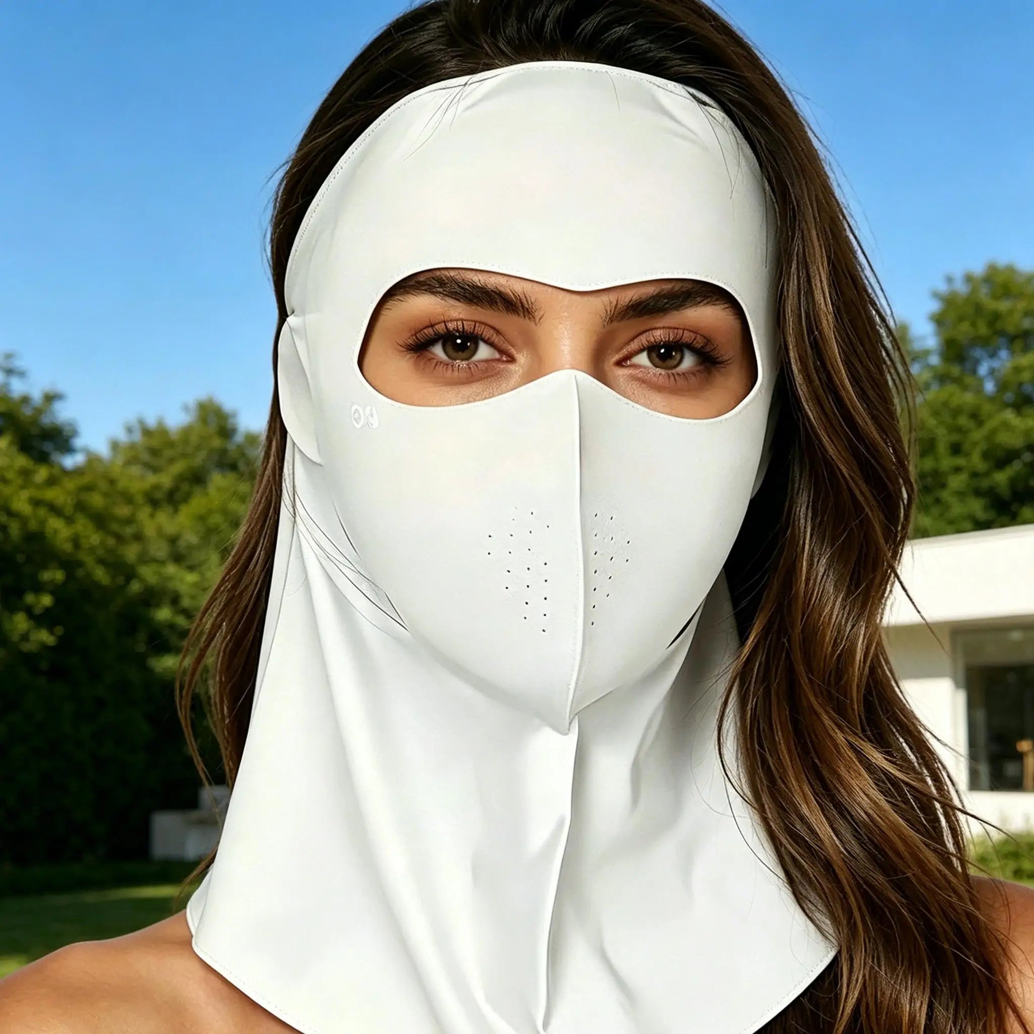 Face Cover Mask Scarf UV Protection Breathable Ice Silk Sun Protection Masks Outdoor Sport Sun Protection Masks Oasis Select