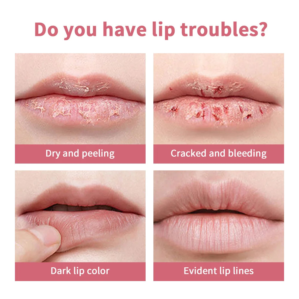 Honey Lipstick Honey Tinted Lip Balm Pink Lipstick Powerful Lip Repulper Lip Brightening for Dark Lips Exfoliating Care Oasis Select