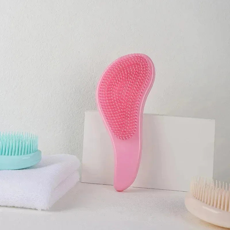 3/6Pcs Comb Anti-static Massage Hair Brush Tangle Detangle Air Cushion Hair Brush Comb Salon Barber Hair Styling Tools Oasis Select