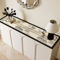 Light Luxury Side Cabinet Table Mat Oil-proof Waterproof Washless TV Cabinet Shoe Cabinet Countertop Protective Mat Cover Oasis Select 30x90cm 5