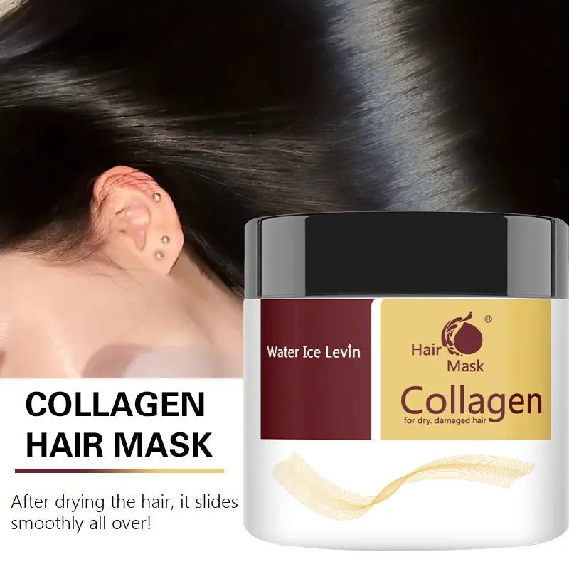 Collagen Hair Care Deep Repair Conditioning Moroccan Argan Oil Hair Mask Essence Suitable for Dry and Damaged Hair Oasis Select