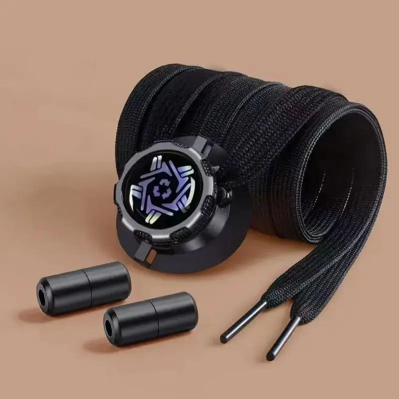 1 Pair Of No-Tie Sport Locks - Rotating Buckles For Thick Laces, Quick Fasten Unisex For Outdoor & Athletic Shoes Oasis Select A5