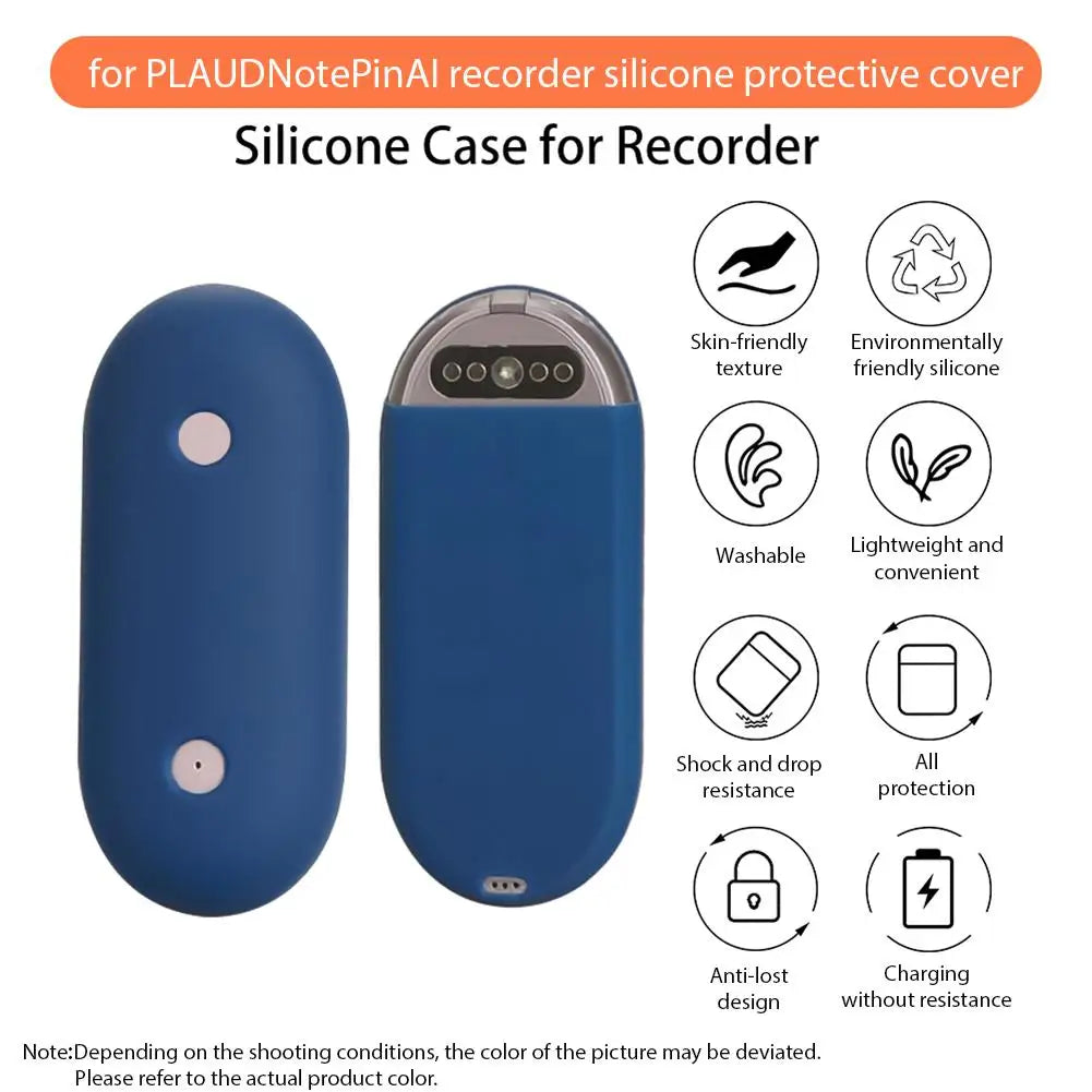 Silicone Case for PLAUD NotePin AI Recorder | Shockproof