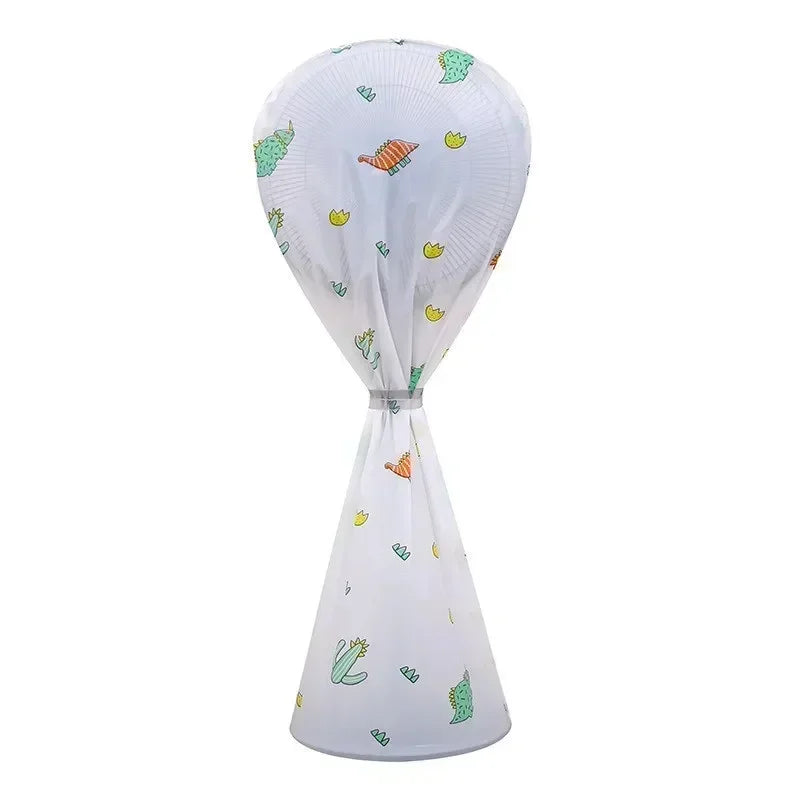 Two Style Washable Fan Sleeve Waterproof Dustproof Protective Standing Round Electric Fan Cover for Pedestal Stand Fan Floor Oasis Select Random 1pcs