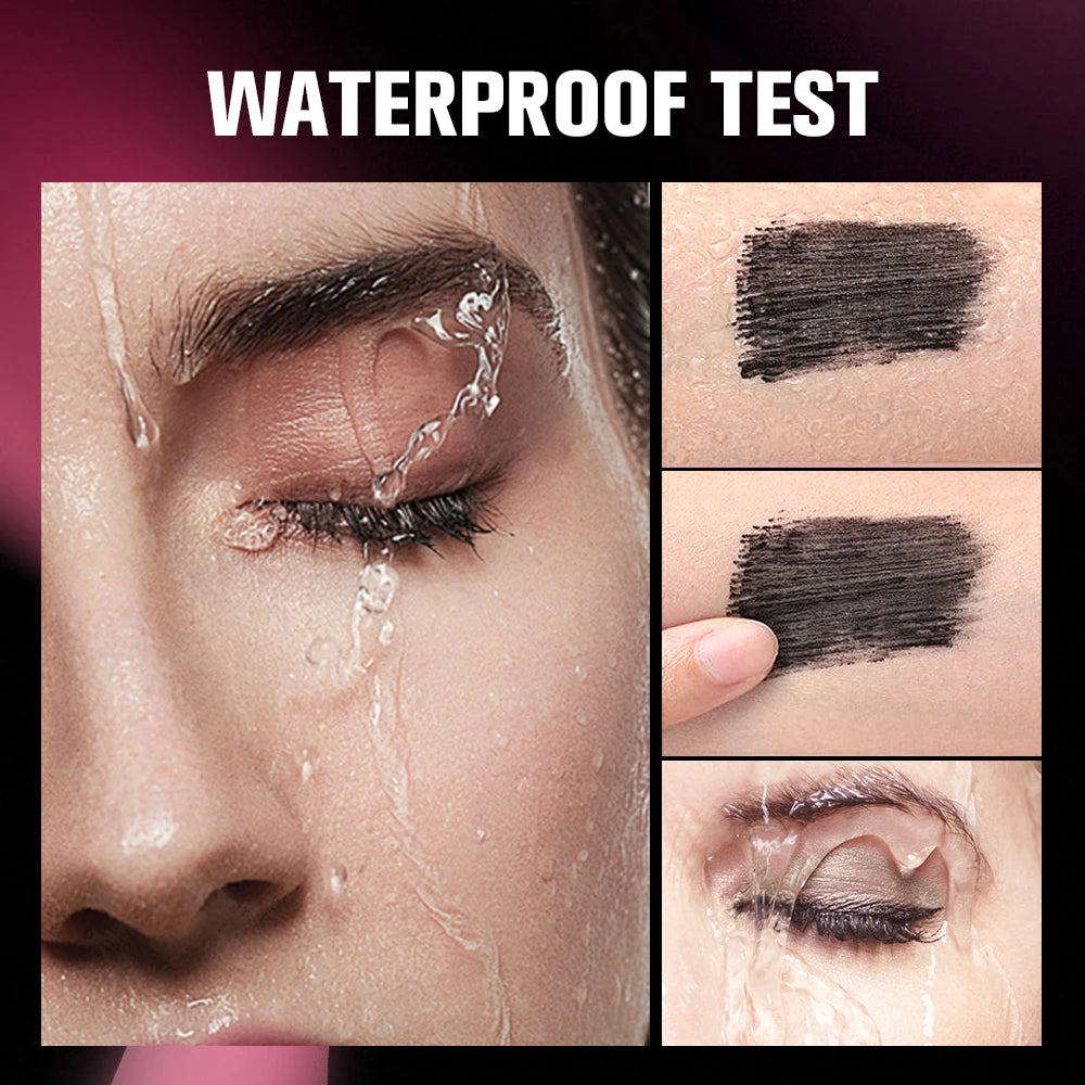 Black Waterproof Mascara For All Lengthening Make Up Products Eyelash Extension Eye Lashes Mascara 4D Effect Korean Cosmetics Oasis Select