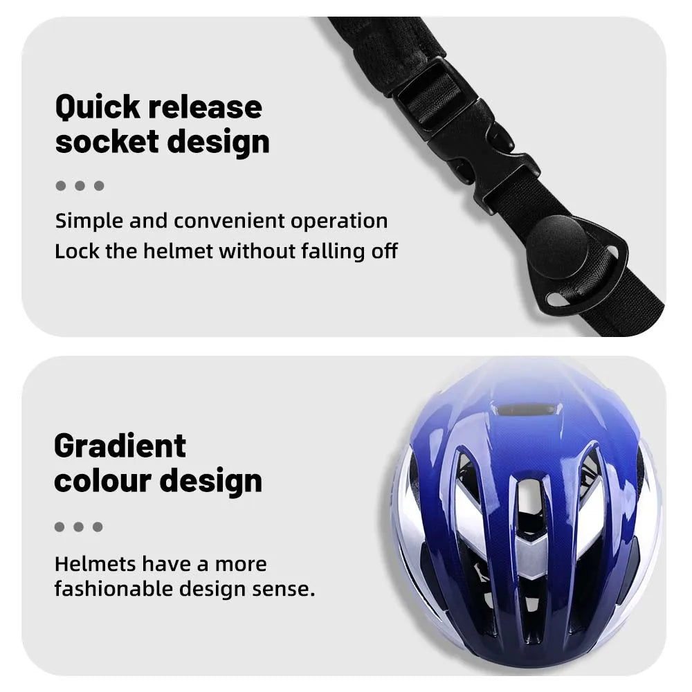 X-TIGER Man Women Bicycle Helmet Breathable Ultra-light One-piece Molding Helmets Shockproof Adjustable MTB Road Cycling Helmets Oasis Select