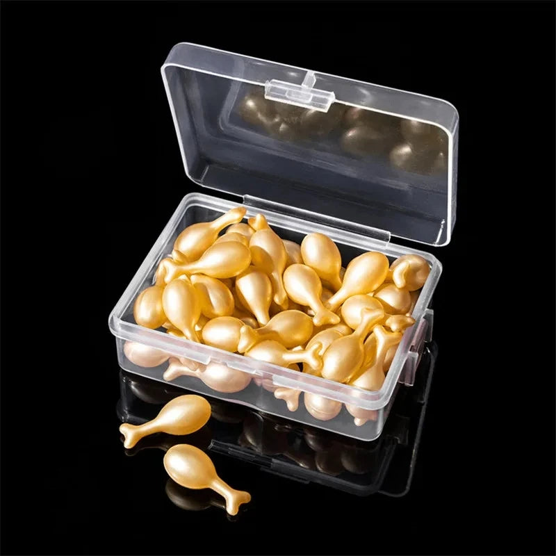 50-Pack Hyaluronic Acid Serum Capsules – Hydrating Skincare Face Serum Capsules Oasis Select