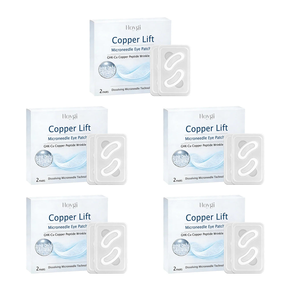 0.25mm Hyaluronic Acid Microneedle Eye Patches for Dark Circles & Puffiness Anti-Aging Firming Moisturizing Under Eye Mask Skin Oasis Select 10pairs
