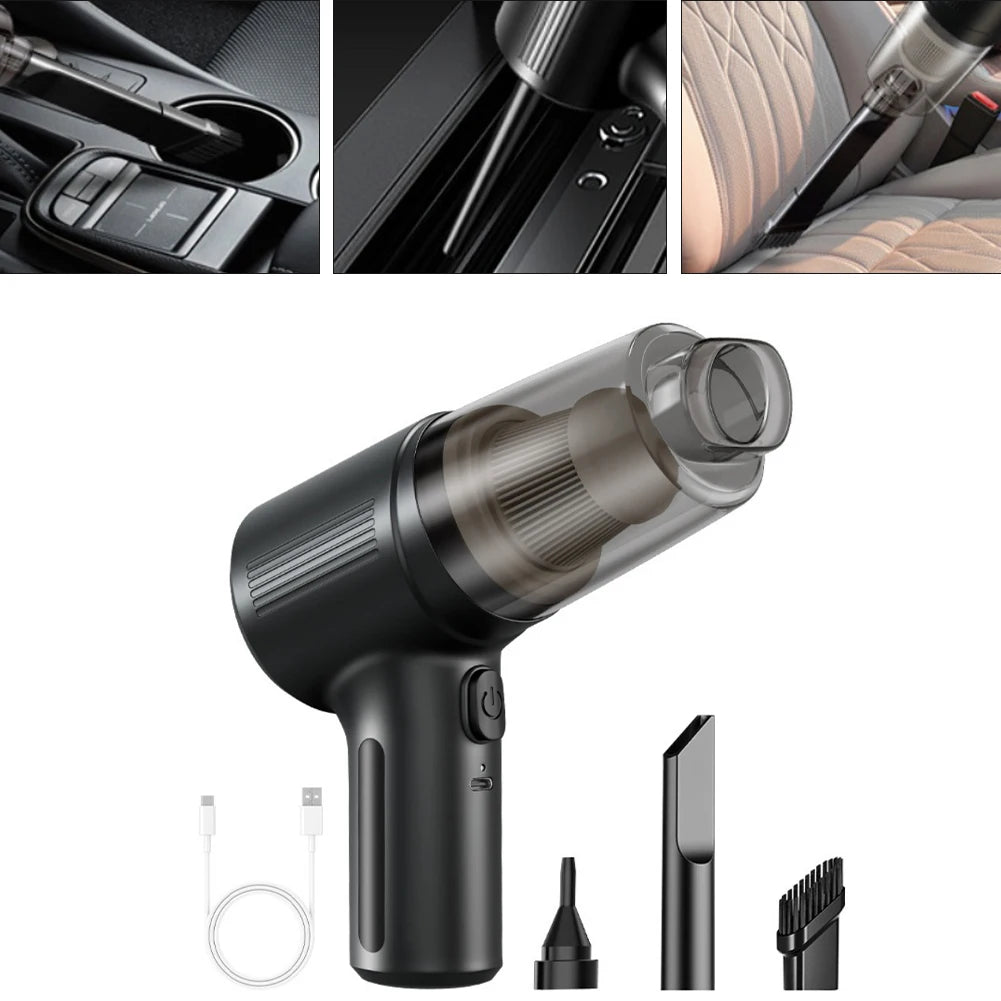 Car Vacuum Cleaner Rated Voltage 3.7V Charging Voltage 5V Fits For Most Cars/RVs/SUVs Car Vacuum Cleaner High Universality Fit Oasis Select