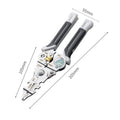 JUSTINLAU 1PC Multifunctional 10 in 1 Wire Stripping Pliers Live Measuring Pliers Used for Cutting Household Wires and Cables Oasis Select 1Pc