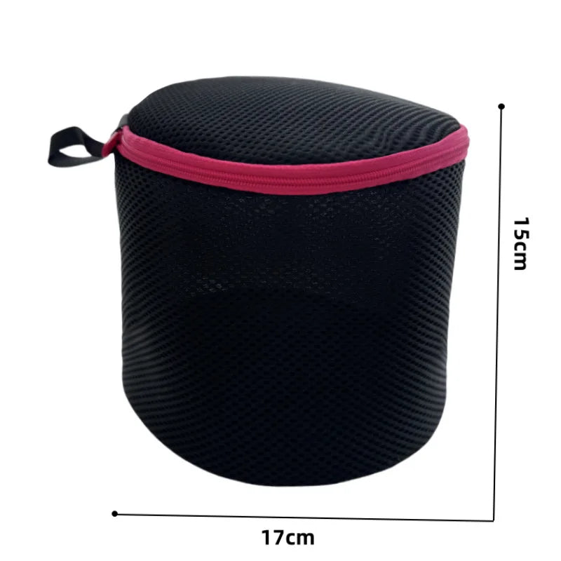 Washing Machine Underwear Cleaning Bag Bra Dedicated Nursing Mesh Laundry Bags Lingerie Zipper Storage Pouch Home Organizer Oasis Select black