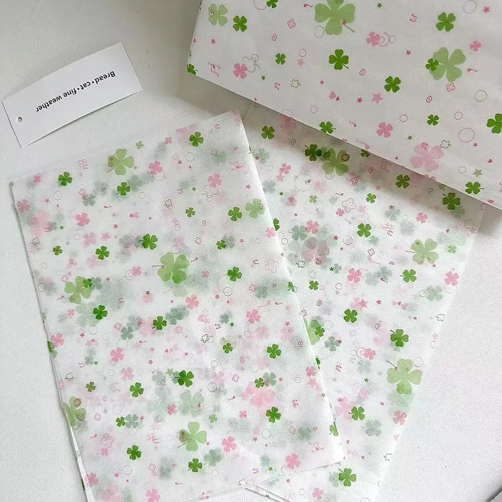 Ins Pink Wavy Dots Snow Pear Paper Gift Wrapping Paper Small Fresh Bouquet Wrapping Paper Gift Paper Diy Handmade Materials Oasis Select Style A