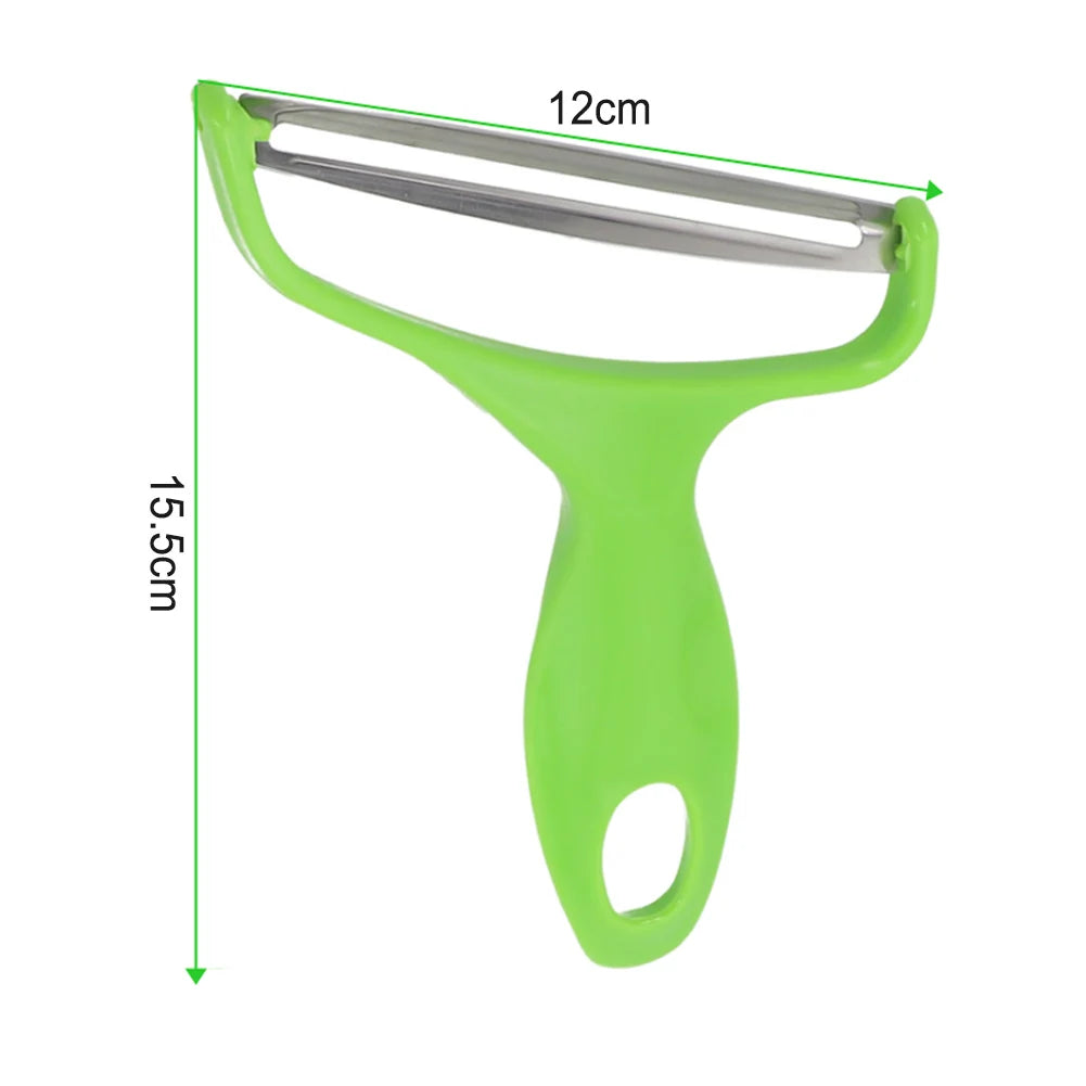 LEENKEA Stainless Steel Julienne Peeler & Vegetable Grater Julienne Peeler Grater Oasis Select